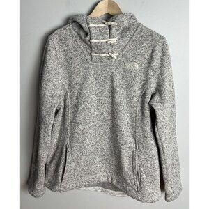 The North Face Crescent Hoodie Pullover Heathered Gray Size Large Polyester Wm’s